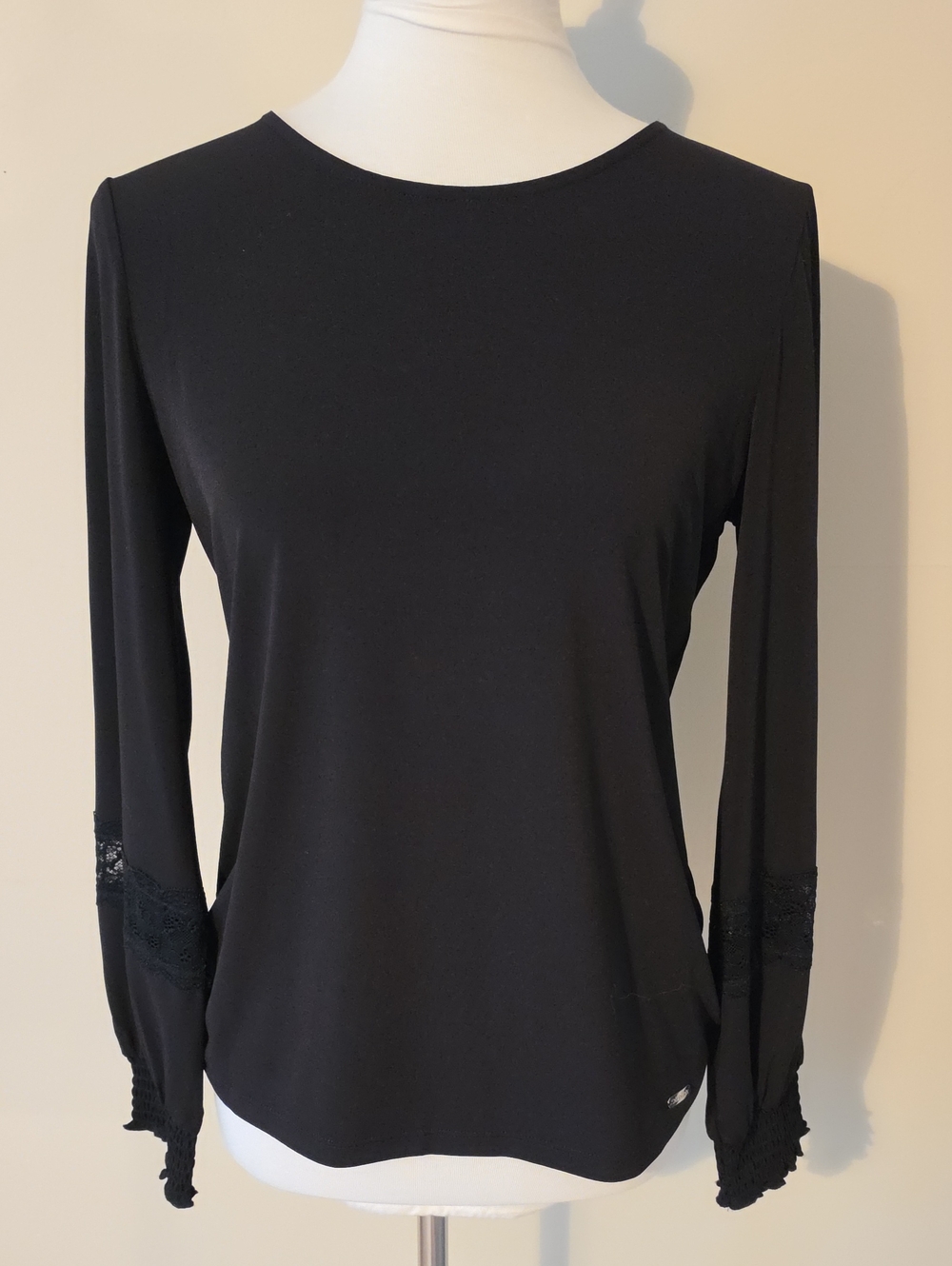 Calvin Klein Elegant Black Blouse Brand New